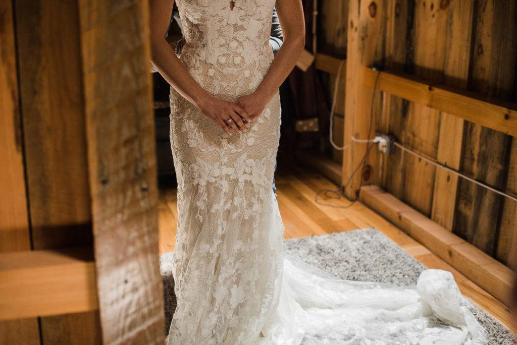 Carrie Karibo Bridal wedding dress