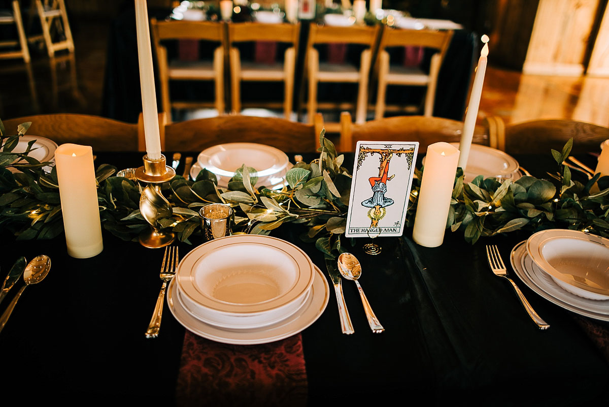 plated dinner wedding reception